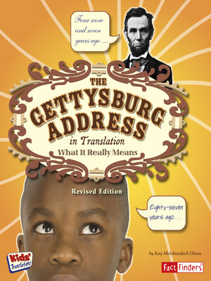 cover image of The Gettysburg Address in Translation